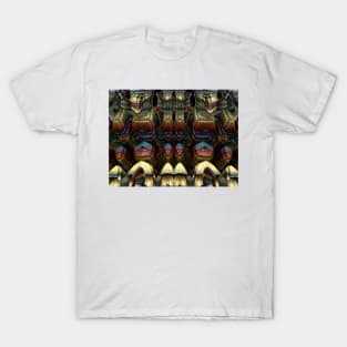 Deep Raspberry Stalagmites T-Shirt